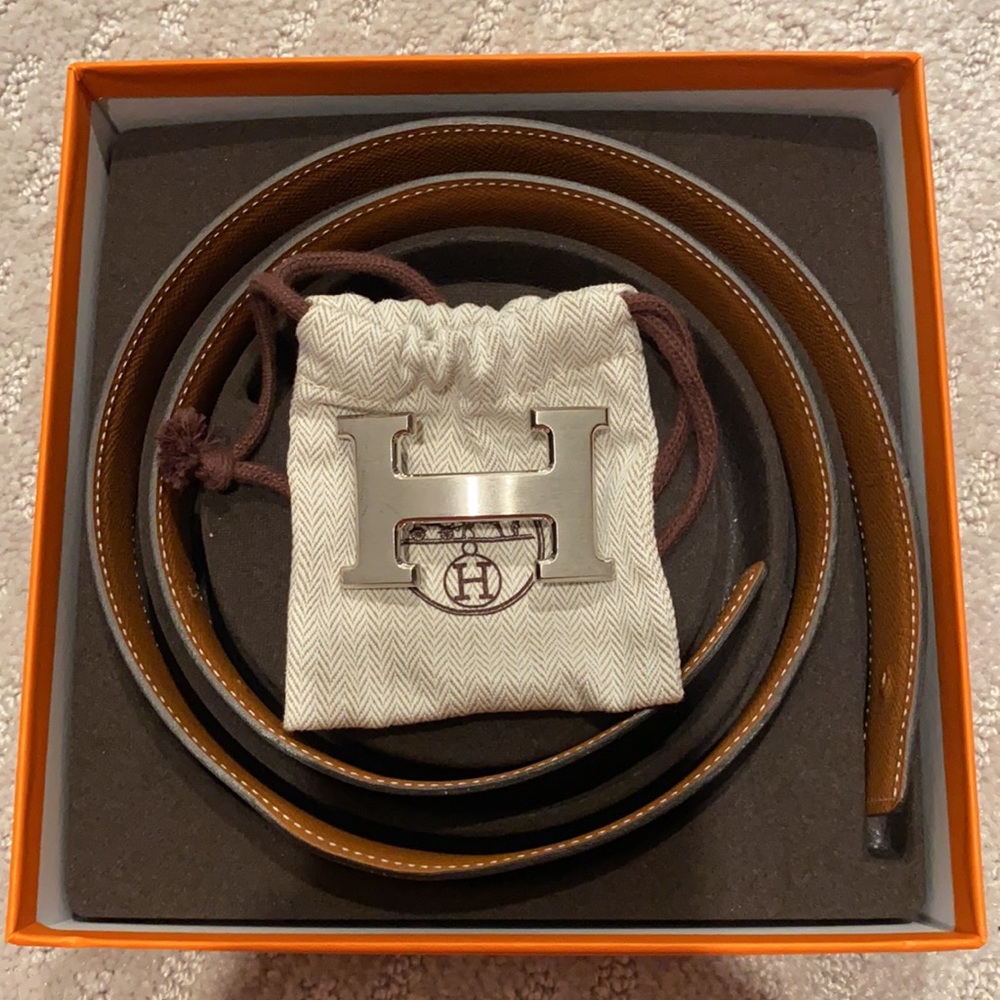 Hermès Constance H Belt - Reversible